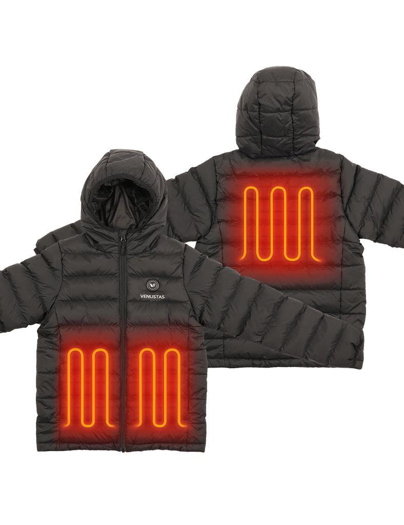 Boy's Heated Fellex Hooded Jacket Boy's Heated Fellex Hooded Jacket