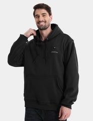 Pullover Heated Hoodie for Unisex with Heating Pockets 7.4V, U2139 Pullover Heated Hoodie for Unisex with Heating Pockets 7.4V, U2139