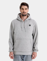 Pullover Heated Hoodie for Unisex with Heating Pockets 7.4V, U2139 Pullover Heated Hoodie for Unisex with Heating Pockets 7.4V, U2139