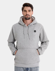 Pullover Heated Hoodie for Unisex with Heating Pockets 7.4V, U2139 Pullover Heated Hoodie for Unisex with Heating Pockets 7.4V, U2139