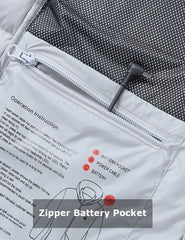 Zipper Battery Pocket Zipper Battery Pocket