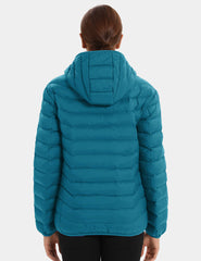 Heated Jacket With Dual Control Button 7.4V For Unisex - Green Heated Jacket With Dual Control Button 7.4V For Unisex - Green