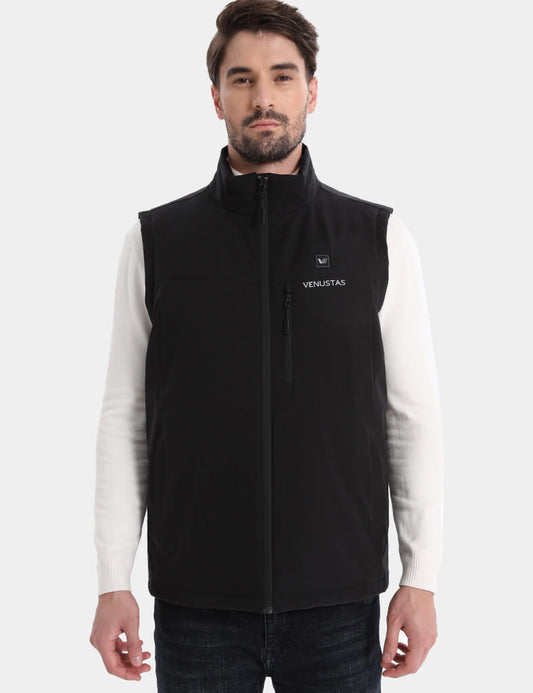 Men's Lightweight Recycled Heated Softshell Vest 7.4V