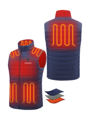 Men's Classic Heated Vest 7.4V, M2118 Men's Classic Heated Vest 7.4V, M2118