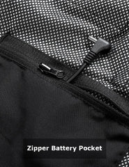 Zipper Battery Pocket Zipper Battery Pocket