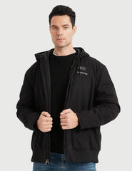Men’s Heated Canvas Jacket 12V with Dual Control Button Men’s Heated Canvas Jacket 12V with Dual Control Button