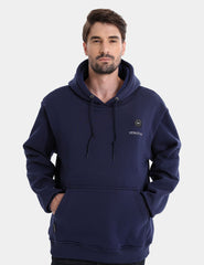 Pullover Heated Hoodie for Unisex with Heating Pockets 7.4V, U2139 Pullover Heated Hoodie for Unisex with Heating Pockets 7.4V, U2139