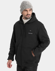 Zipper up Heated Hoodie for Unisex 7.4V, U2138 Zipper up Heated Hoodie for Unisex 7.4V, U2138