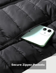 Secure Zipper Pockets Secure Zipper Pockets