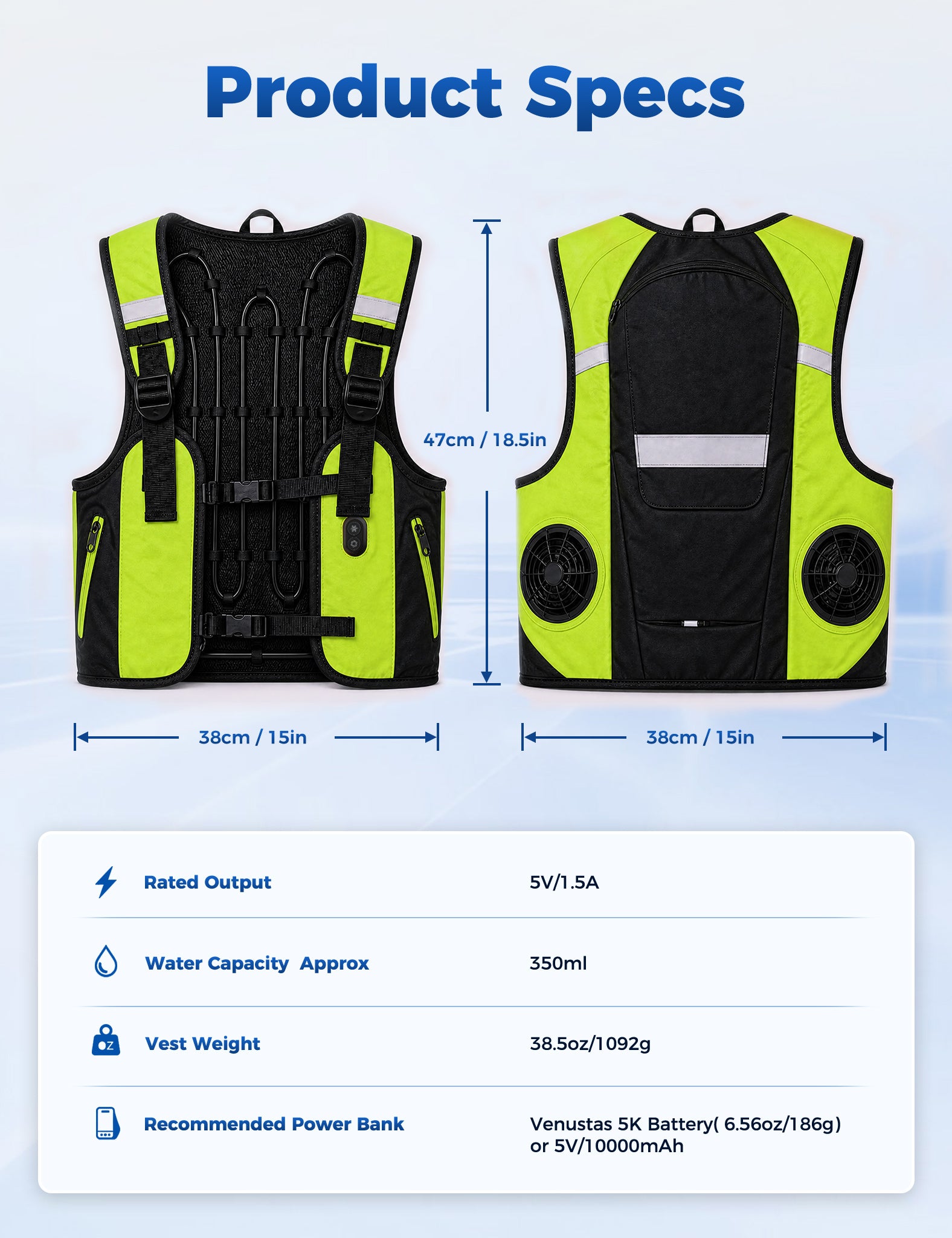 Venustas IcyLoop™ Dual Cooling Vest