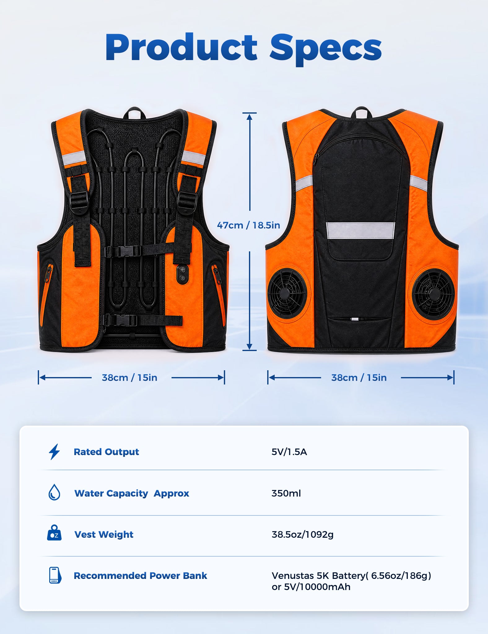 Venustas IcyLoop™ Dual Cooling Vest
