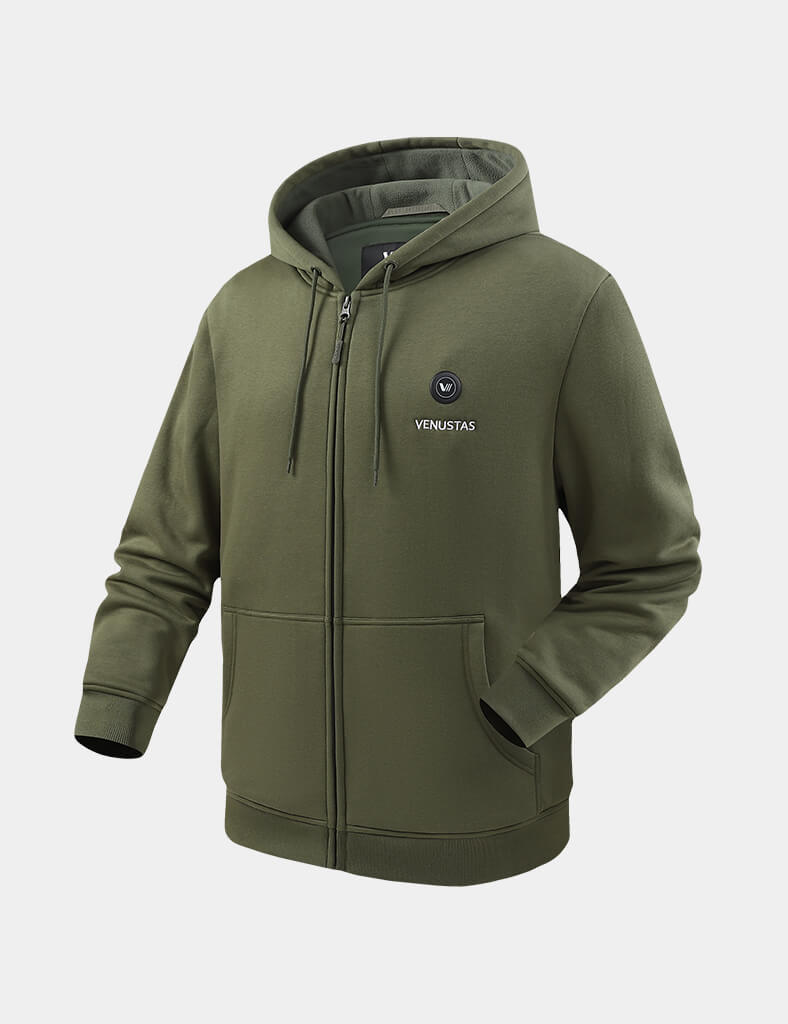 [Open Box] Zipper up Heated Hoodie for Unisex 7.4V, U2138