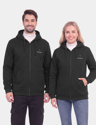 [Open Box] Zipper up Heated Hoodie for Unisex 7.4V, U2138