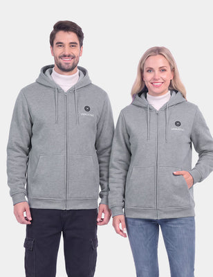 [Open Box] Zipper up Heated Hoodie for Unisex 7.4V, U2138
