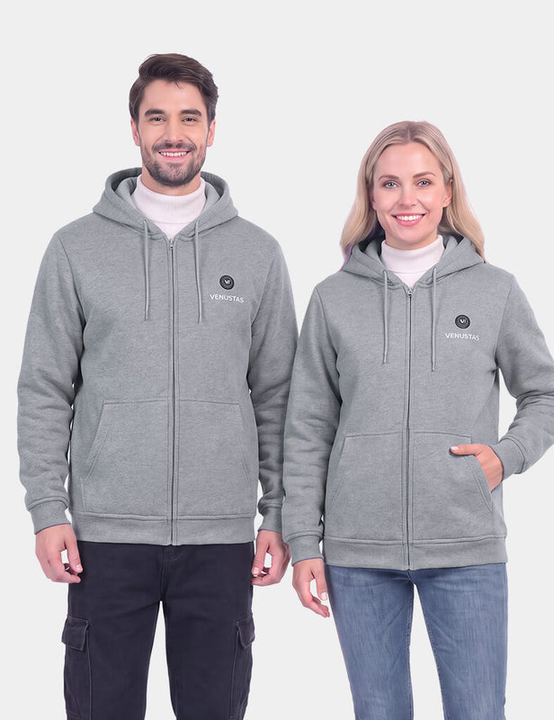 [Open Box] Zipper up Heated Hoodie for Unisex 7.4V, U2138