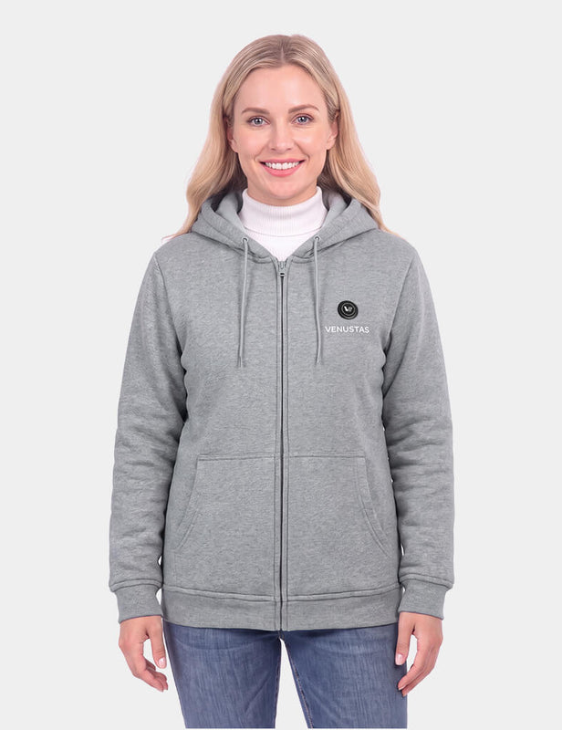 [Open Box] Zipper up Heated Hoodie for Unisex 7.4V, U2138