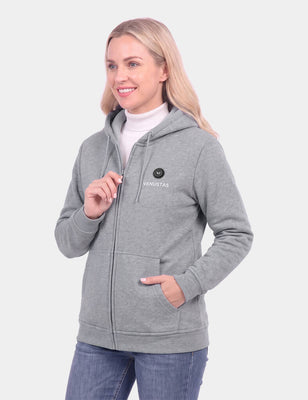 [Open Box] Zipper up Heated Hoodie for Unisex 7.4V, U2138