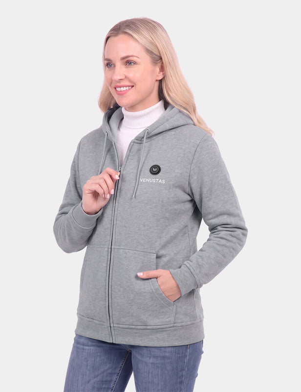 [Open Box] Zipper up Heated Hoodie for Unisex 7.4V, U2138
