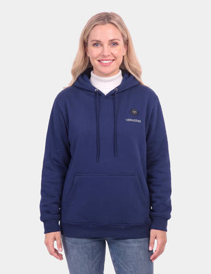 Unisex Pullover Heated Hoodie with Heating Pockets 7.4V, U2139 & Extra Battery