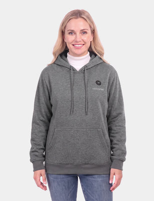 Unisex Pullover Heated Hoodie with Heating Pockets 7.4V, U2139 & Extra Battery