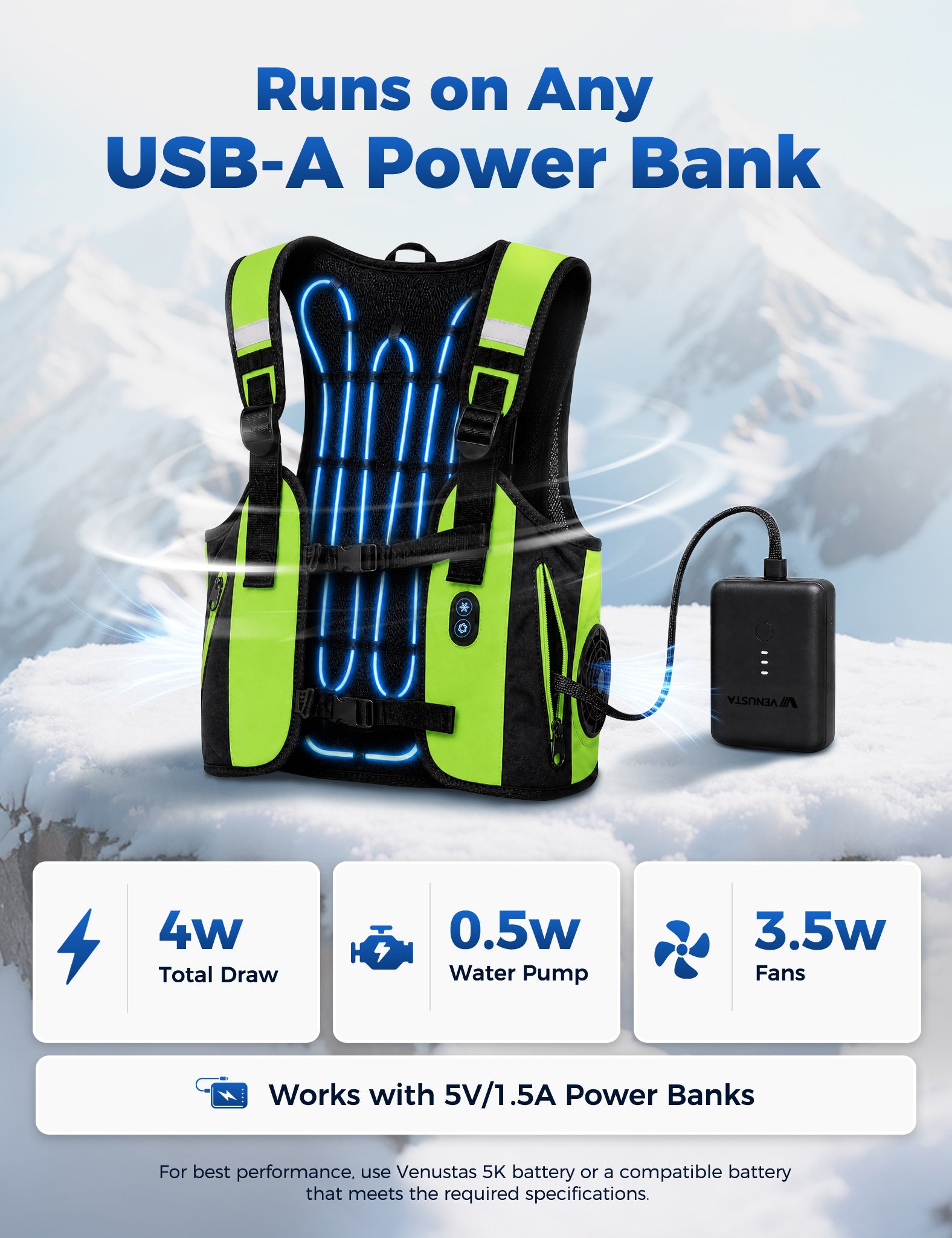 Venustas IcyLoop™ Dual Cooling Vest