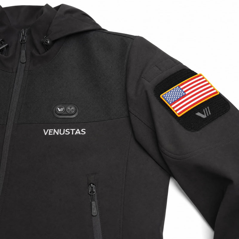 Men's  Dual Control Heated Tactical Jacket 12V