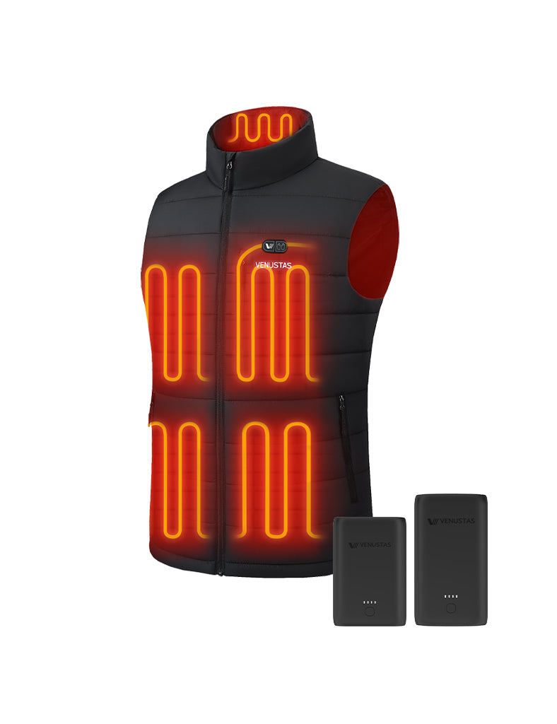 Men's Heated Dual Control FELLEX® Vest 12V, EM27 & Extra Battery