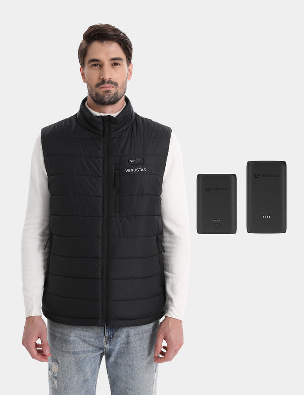 Men's Heated Dual Control FELLEX® Vest 12V, EM27 & Extra Battery