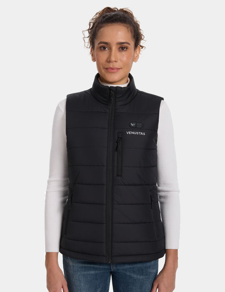 [Open Box] Women's Dual-Control Water-Repellent Heated Classic Vest 12V, EW28