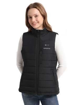 [Open Box] Women's Dual-Control Water-Repellent Heated Classic Vest 12V, EW28
