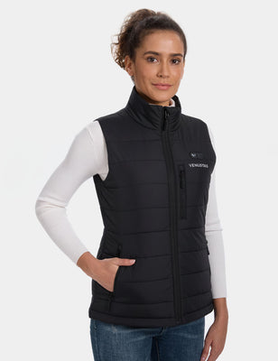 [Open Box] Women's Dual-Control Water-Repellent Heated Classic Vest 12V, EW28
