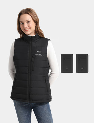 Women's Dual-Control Heated Classic Vest 12V, EW28 & Extra Battery