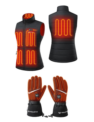 Women's Dual-Control Heated Classic Vest 12V & Heated Gloves, EW28 & G02 hover