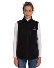 Women's Colorblock Heated Recycled Sherpa Vest 7.4V