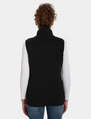 Women's Colorblock Heated Recycled Sherpa Vest 7.4V, EW34