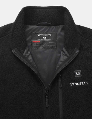 Women's Colorblock Heated Recycled Sherpa Vest 7.4V, EW34 [Final Sale]
