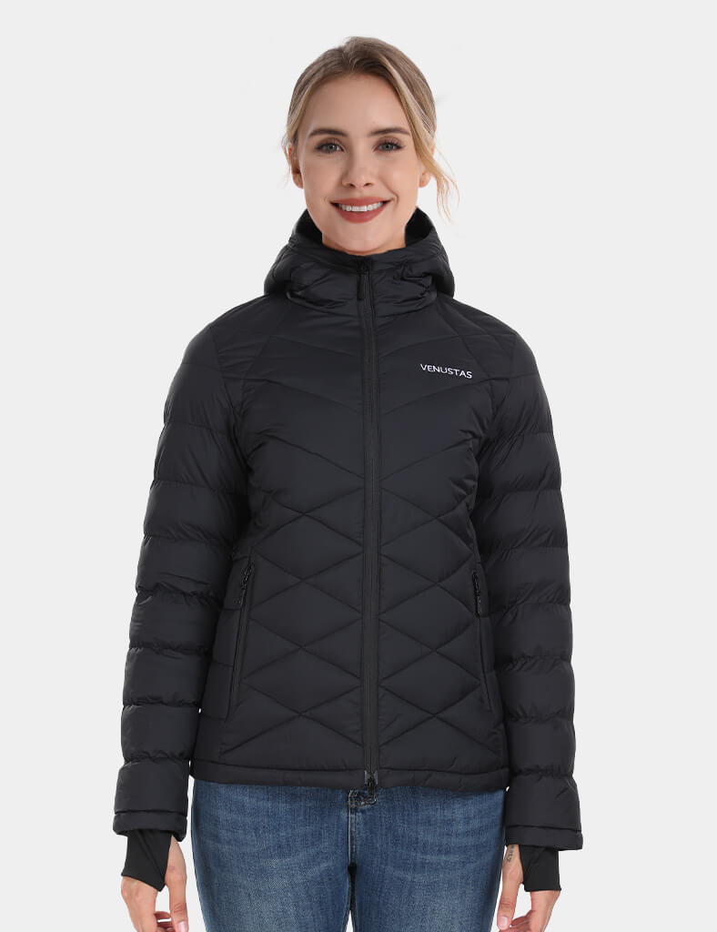 [Final Sale] Women’s Heated FELLEX® Hooded Puffer Jacket 7.4V, EW54