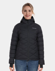 [Final Sale] Women’s Heated FELLEX® Hooded Puffer Jacket 7.4V, EW54