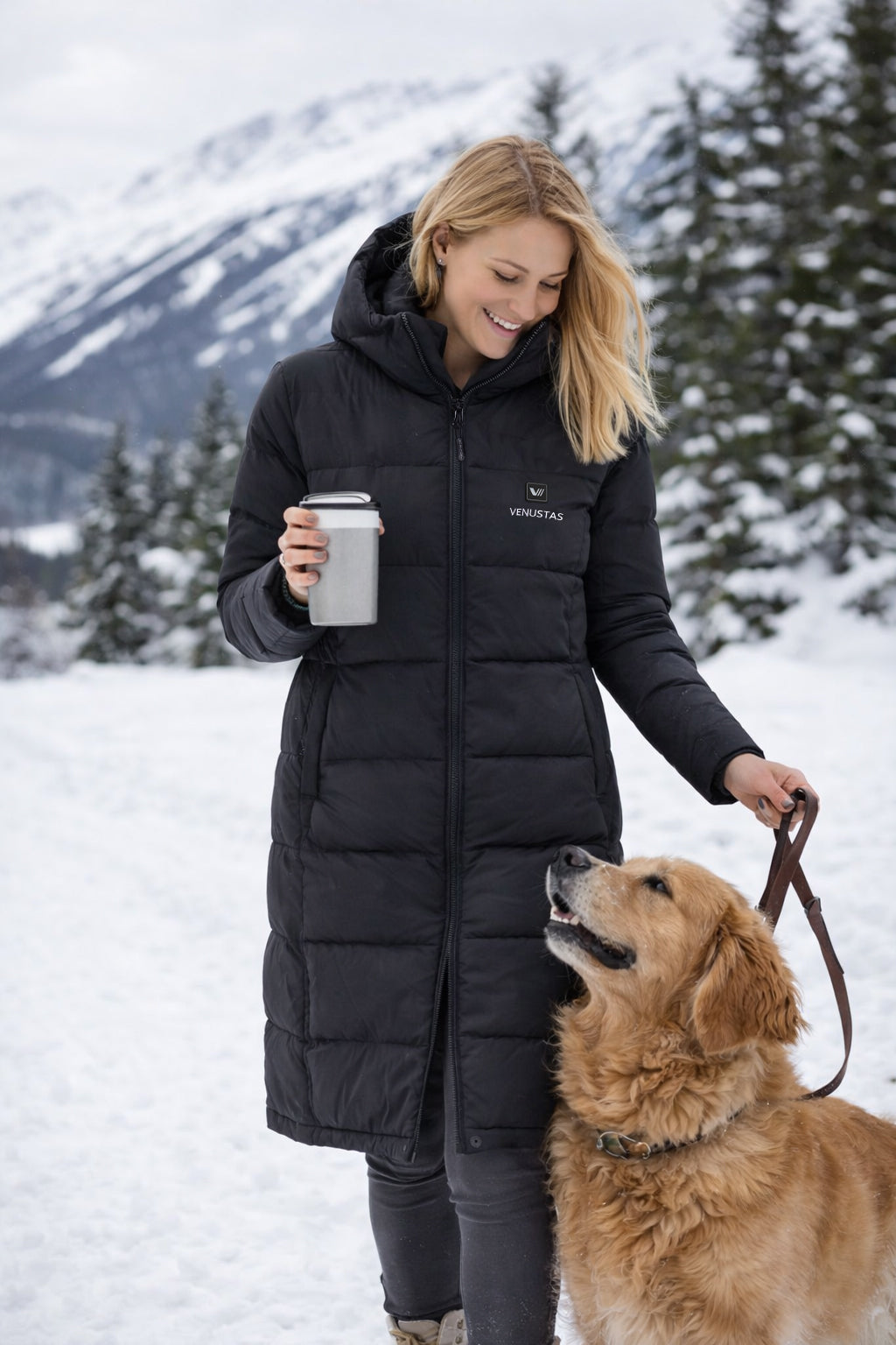 The World's First Full-Length Heated Down Coat | EW74
