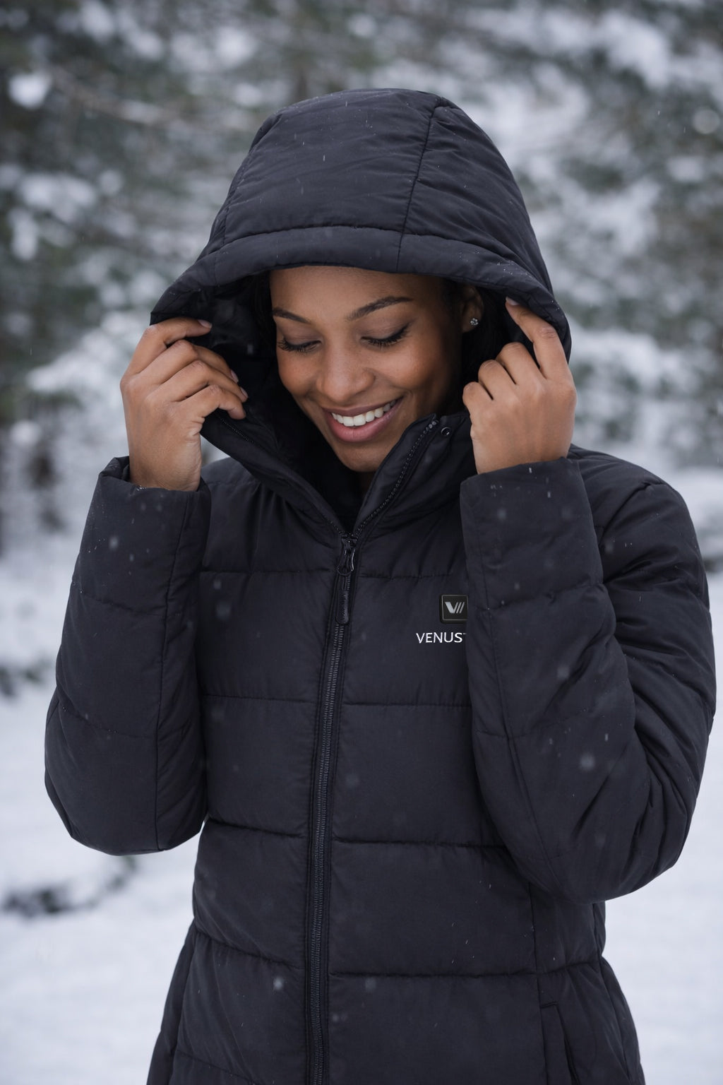 The World's First Full-Length Heated Down Coat | EW74