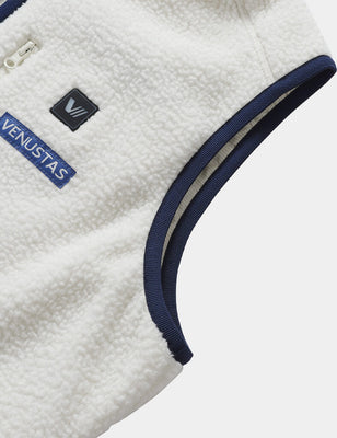 Women's Colorblock Heated Recycled Sherpa Vest 7.4V