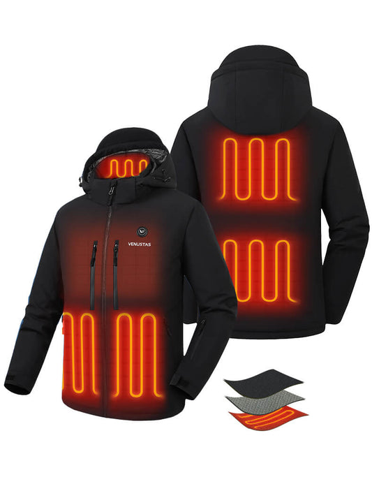 Men's Waterproof Heated Lightweight FELLEX® Jacket 12V, M19