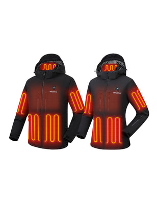 Men & Women's Waterproof Heated Lightweight FELLEX® Jacket 12V, M19 & W20