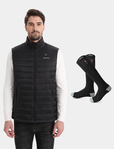 Men's Classic Heated Vest 7.4V & Heated Socks, M2118 & S10