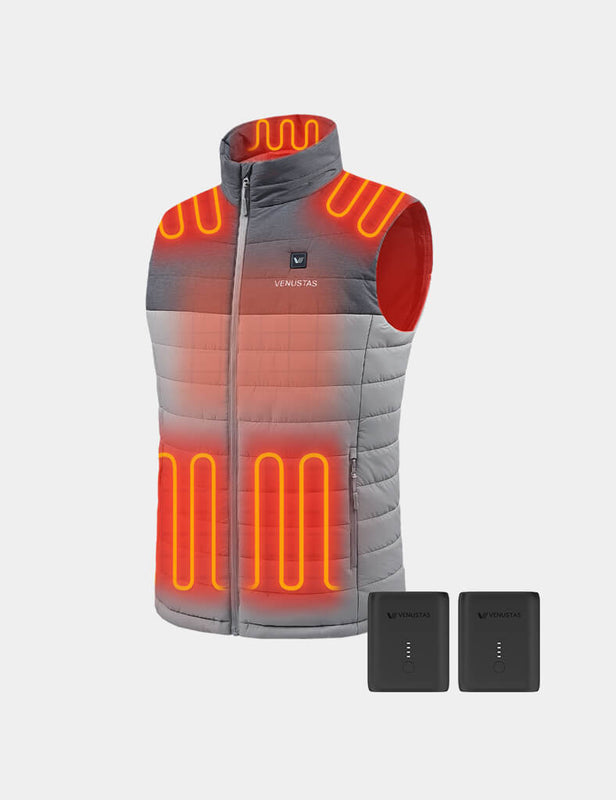 Men's Classic Heated Vest 7.4V, M2118 & Extra Battery