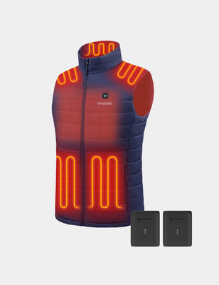 Men's Classic Heated Vest 7.4V, M2118 & Extra Battery