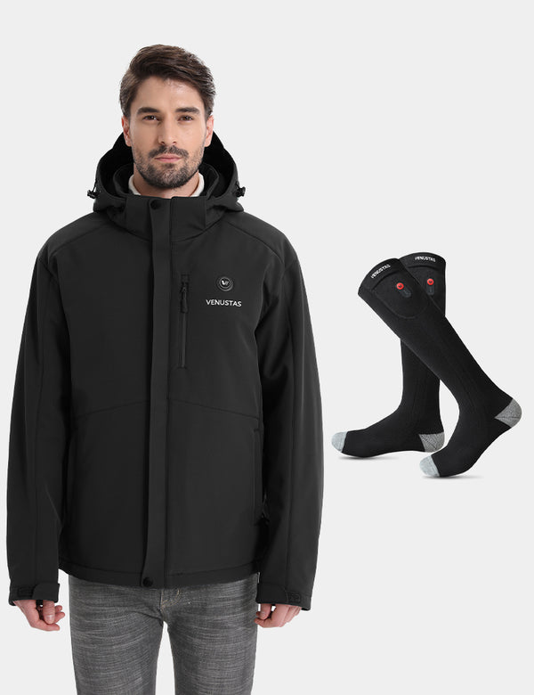 Men's Heated Jacket 7.4V & Heated Socks, M2168 & S10