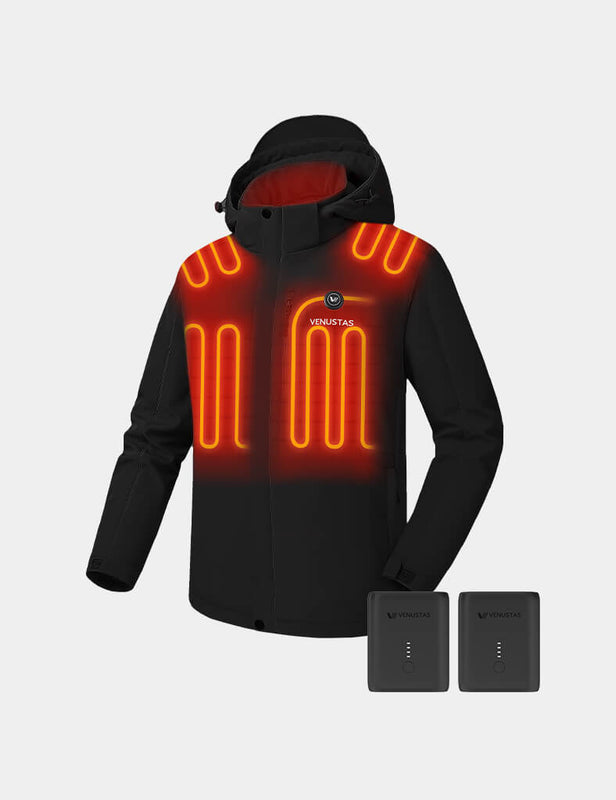 Men's Heated Jacket 7.4V, M2168 & Extra Battery