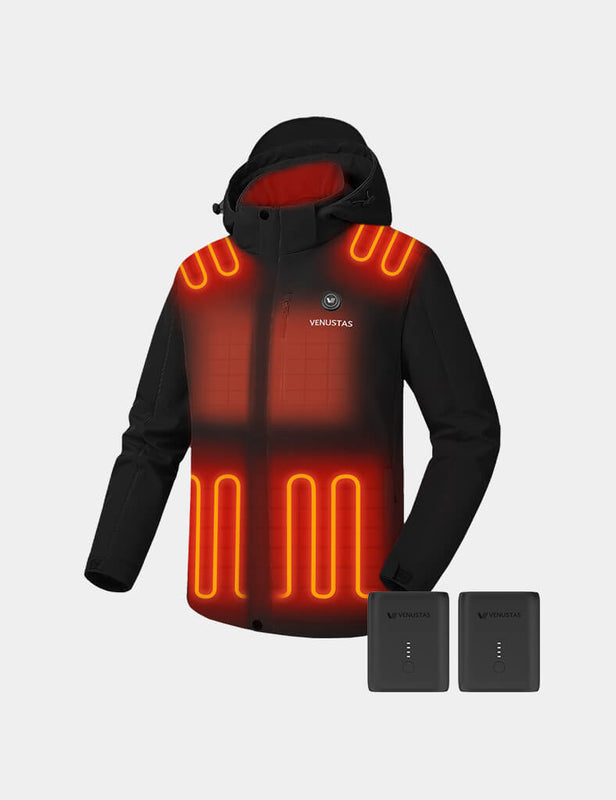 Men's Heated Jacket 7.4V, M2168 & Extra Battery