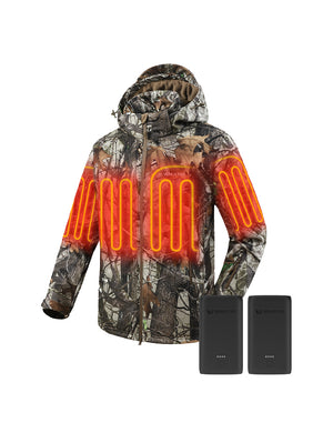 Men's Heated Silent Hunting Jacket 7.4V - Next Camo G2™, M45 Max & Extra Battery hover